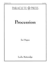 Procession Organ sheet music cover